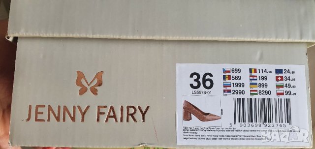 Дамски обувки на Jenny Fairy, снимка 3 - Дамски обувки на ток - 38036002