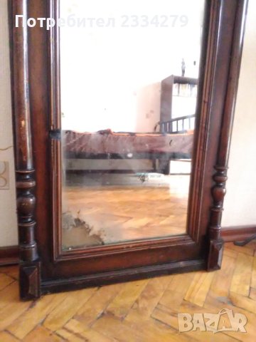 Огледала в стари дървени масивни рамки с орнаменти , снимка 7 - Антикварни и старинни предмети - 40177179