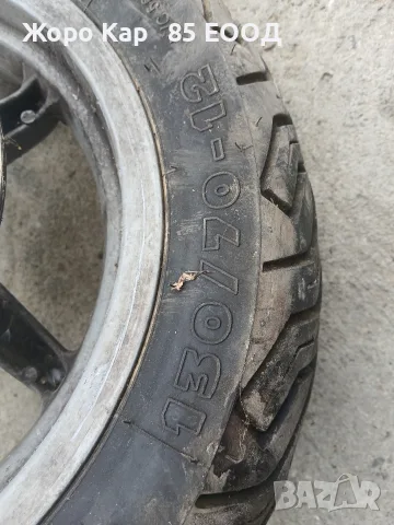 Гума за скутер 130/70/12. Michelin, снимка 9 - Гуми и джанти - 55840554