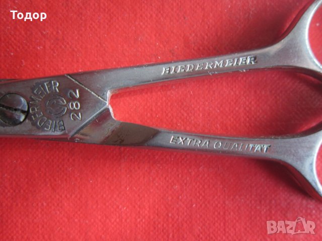 Уникална фризьорска ножица ножици Солинген, снимка 2 - Фризьорски принадлежности - 31781775