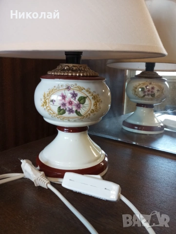 Порцеланова нощна лампа , снимка 10 - Антикварни и старинни предмети - 53107907