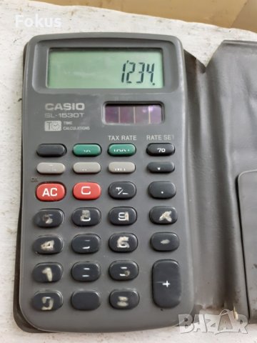 Стар електронен калкулатор Casio, снимка 3 - Антикварни и старинни предмети - 36926655