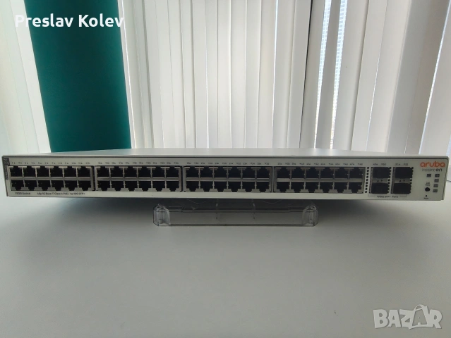 HPE Aruba Instant On 1930 48G PoE Switch JL686A – 48 портов управляем, снимка 3 - Суичове - 53888844
