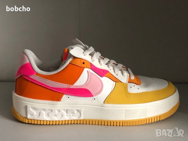 Nike Air Force 1 Fontanka Summit White / Hyper Pink , снимка 5 - Маратонки - 42283141