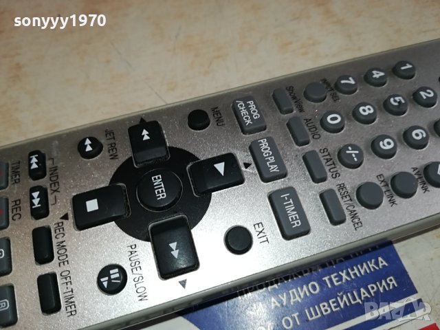 PANASONIC VCR/TV-REMOTE CONTROL-ВНОС SWISS 1402241600, снимка 16 - Дистанционни - 44292887