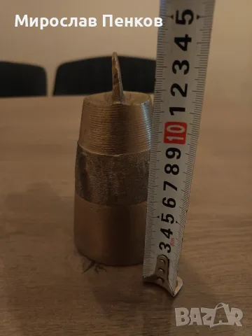 Месингов масивен чан, снимка 2 - Декорация за дома - 56453292
