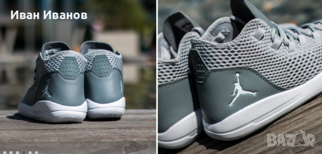 маратонки  JORDAN REVEAL Wolf Grey/ White  номер 40,5-41, снимка 5 - Маратонки - 39756700