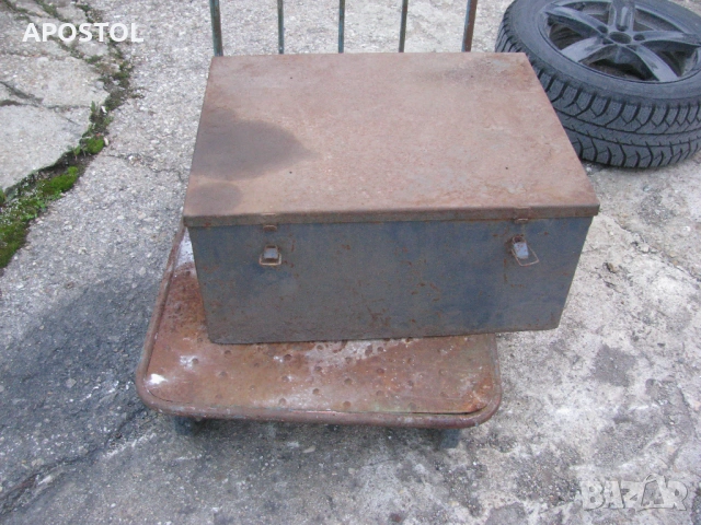 метална кутия сандък , снимка 3 - Куфари с инструменти - 54082982