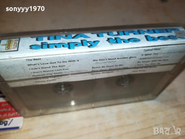 TINA TURNER-КАСЕТА 2910231815, снимка 6 - Аудио касети - 42768979