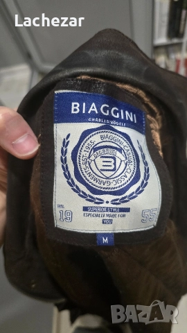 Мъжко кожено(естествена кожа)яке Bugatti размер М , снимка 4 - Якета - 52759649
