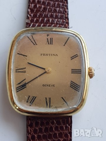 Механичен часовник FESTINA, снимка 3 - Антикварни и старинни предмети - 34542247