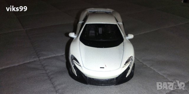 McLaren 675LT Coupe 2015 WELLY 43757 , снимка 6 - Колекции - 38771271