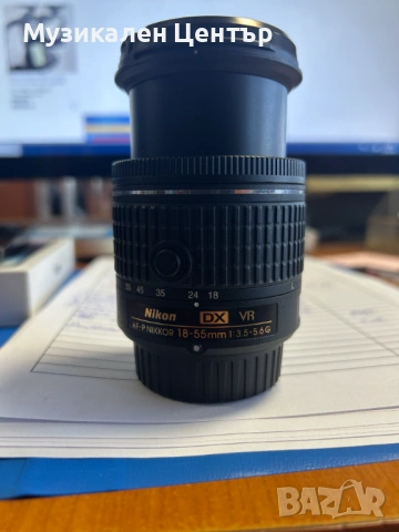 Обектив Nikon AF-P 18-55mm 1:3.5-5.6 G НОВО