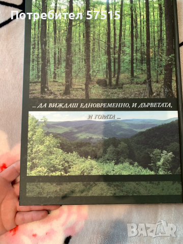 Голяма луксозна книга “Горите в Бургаска Област” Нова, снимка 4 - Други - 36430223