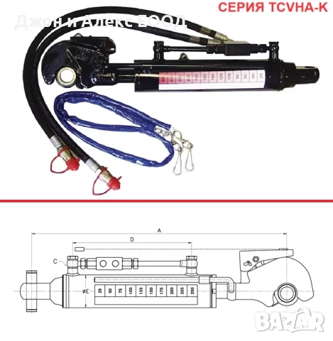 Немски хидравлични централни болтове KRAMP за Трактори 1-ва, 2-ра и 3-та Категория, снимка 3 - Селскостопанска техника - 53943942