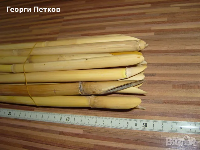 Бамбукови колчета за цветя или декорация - 6 €.. , снимка 3 - Градински мебели, декорация  - 48086708