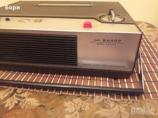 SHARP RD 504 Магнетофон, снимка 6 - Декове - 31036758