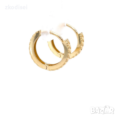 Златни обеци 2,96гр. 14кр. проба:585 модел:22472-1, снимка 3 - Обеци - 44644508