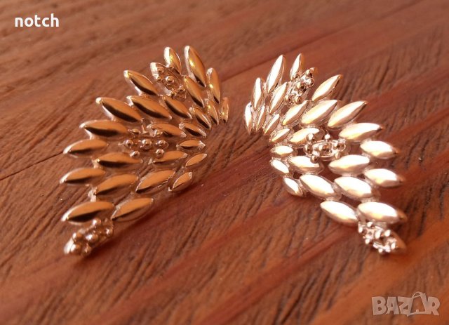 Сребърни обеци, снимка 3 - Обеци - 40374156