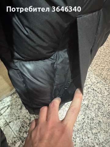 ADIDAS ORIGINALS зимно яке „Tonal Hooded Puffer“ – черно, снимка 5 - Якета - 53205880