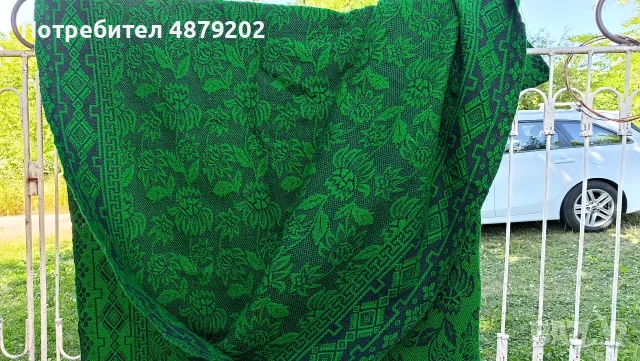 Вълнена куверюра , снимка 7 - Покривки за легло - 56507725