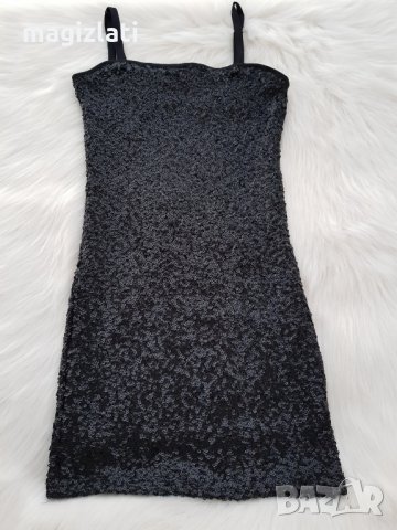 Дамска рокля с паети размер С-М, снимка 12 - Рокли - 29668191