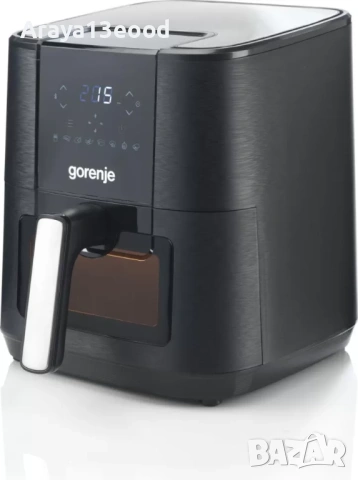 Фритюрник с горещ въздух Gorenje AF1350DWB, 5.4 литра, снимка 7 - Фритюрници - 53875202