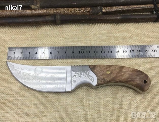 ловен ноЖ за дране на животни тактически военен подходящ за ловец, снимка 10 - Ножове - 42066002