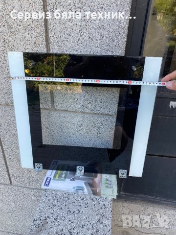 Продавам перфектно предно стъкло с дръжката за вратата на готварска печка Snaigе (VOLTEL), снимка 3 - Печки, фурни - 37967285