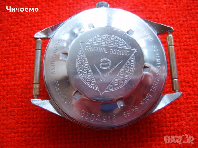 Atlantic Worldmaster 21 jewels Мъжки ръчен часовник от 70-те, снимка 5 - Мъжки - 40100296