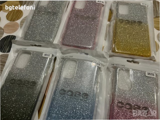 Samsung Galaxy A13 5G / Samsung Galaxy A04S  блестящи гърбове, снимка 8 - Калъфи, кейсове - 38564081