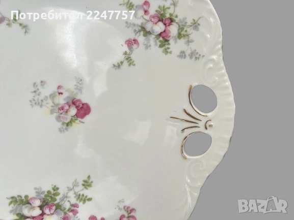 Плато порцелан Victoria 1918г., снимка 2 - Колекции - 52464298