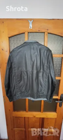 Кожено яке. сиво размер 40 L, снимка 5 - Якета - 47921449