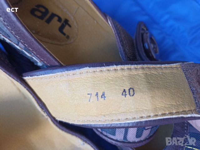 Дамски арт обувки 40, снимка 9 - Други - 37439730