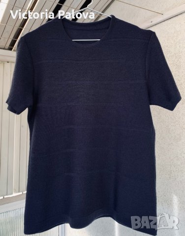 Вълнена тениска SOLARIA Италия, снимка 7 - Тениски - 42866176