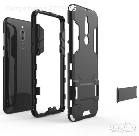  Meizu M6T Удароустойчив хибриден кейс , снимка 2 - Калъфи, кейсове - 29902047