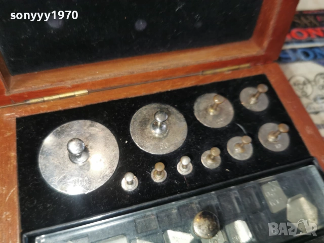 ДЪРВЕНА КУТИЯ С ТЕГЛИЛКИ-АНТИКА/РЕЛИКВА 0901261053, снимка 16 - Антикварни и старинни предмети - 53041012