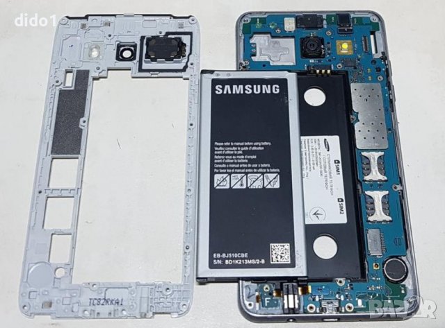 Samsung galaxy J510 с 2 sim карти за части , снимка 2 - Резервни части за телефони - 38270625
