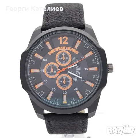 Елегантен мъжки часовник с голям корпус Код на продукта:B-01-106