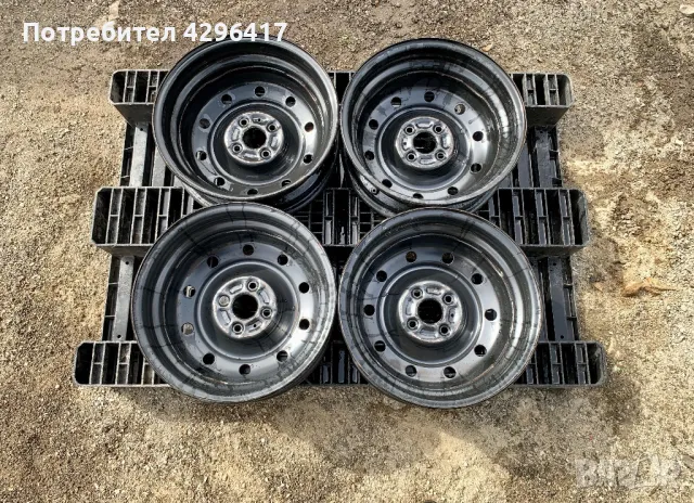 4бр.Оригинални железни джанти 15" 4x100 за Suzuki Swift,Ignis,Toyota Aygo,Yaris,Citroen C1,Mazda 2, снимка 8 - Гуми и джанти - 49482961