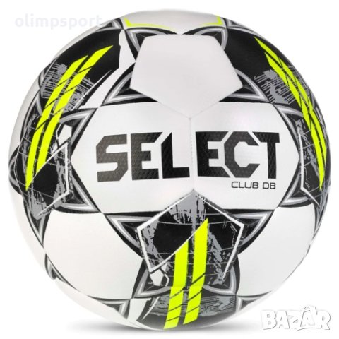 Футболна топка SELECT Club DB, Размер 4. С нов дизайн, класическа конструкция с 32 панела. 