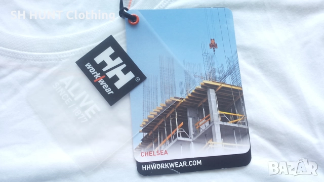 HELLY HANSEN Chelsea Evolution Work T-shirt размер L работна тениска W4-399, снимка 8 - Тениски - 52026150