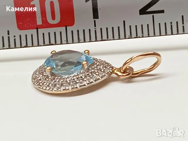 Руско злато. Висулка , снимка 4 - Колиета, медальони, синджири - 56326566