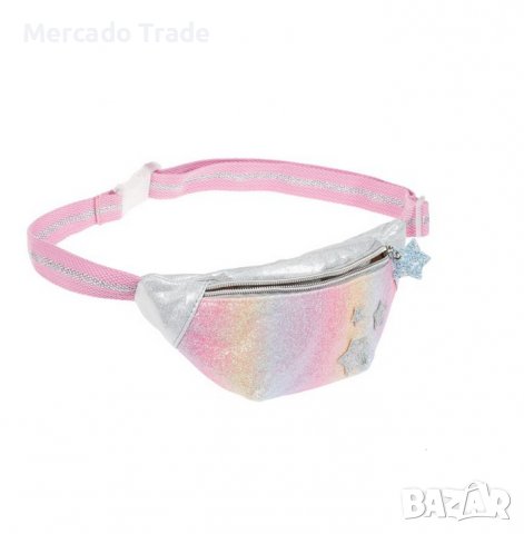 Детска чанта Mercado Trade, За кръст, За момиче, Розов, снимка 2 - Кенгура и ранички - 39953393