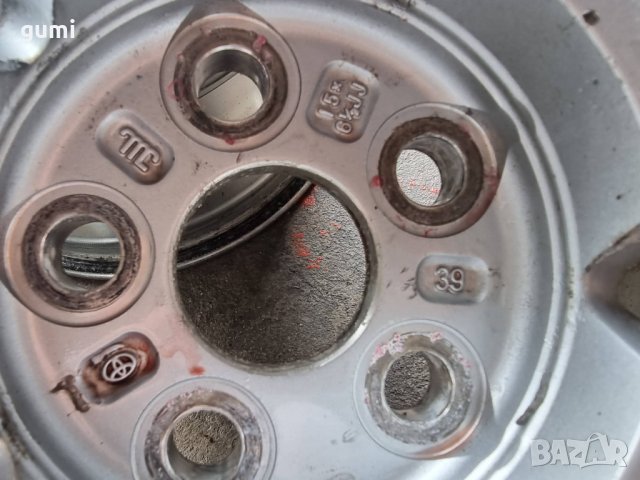 4бр 15ски джанти за TOYOTA 5х100мм ,,M151,,, снимка 4 - Гуми и джанти - 37902329