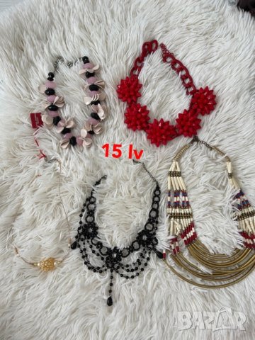 огърлица ZARA Mohito H&M, снимка 2 - Бижутерийни комплекти - 38080573