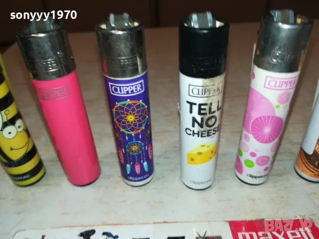 CLIPPER-ЛОТ 3 ЗАПАЛКИ ЗА КОЛЕКЦИЯ 10БР 2212241826, снимка 14 - Колекции - 48435363