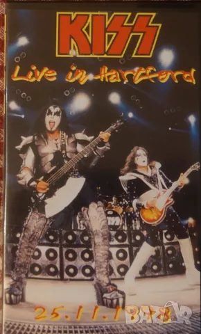Видео касети VHS INXS, Kansas, Metallica, Kiss цени в обявата, снимка 10 - Плейъри, домашно кино, прожектори - 56092306