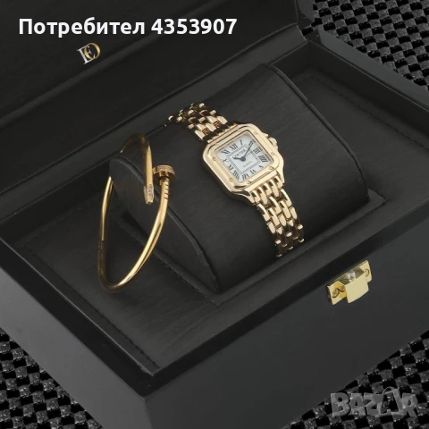 Cartier часовник+гривна, снимка 11 - Гривни - 51025541
