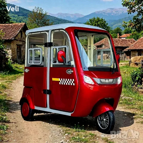 Електрическа триколка 3000W,72V, 32Ah , снимка 13 - Мотоциклети и мототехника - 56107348